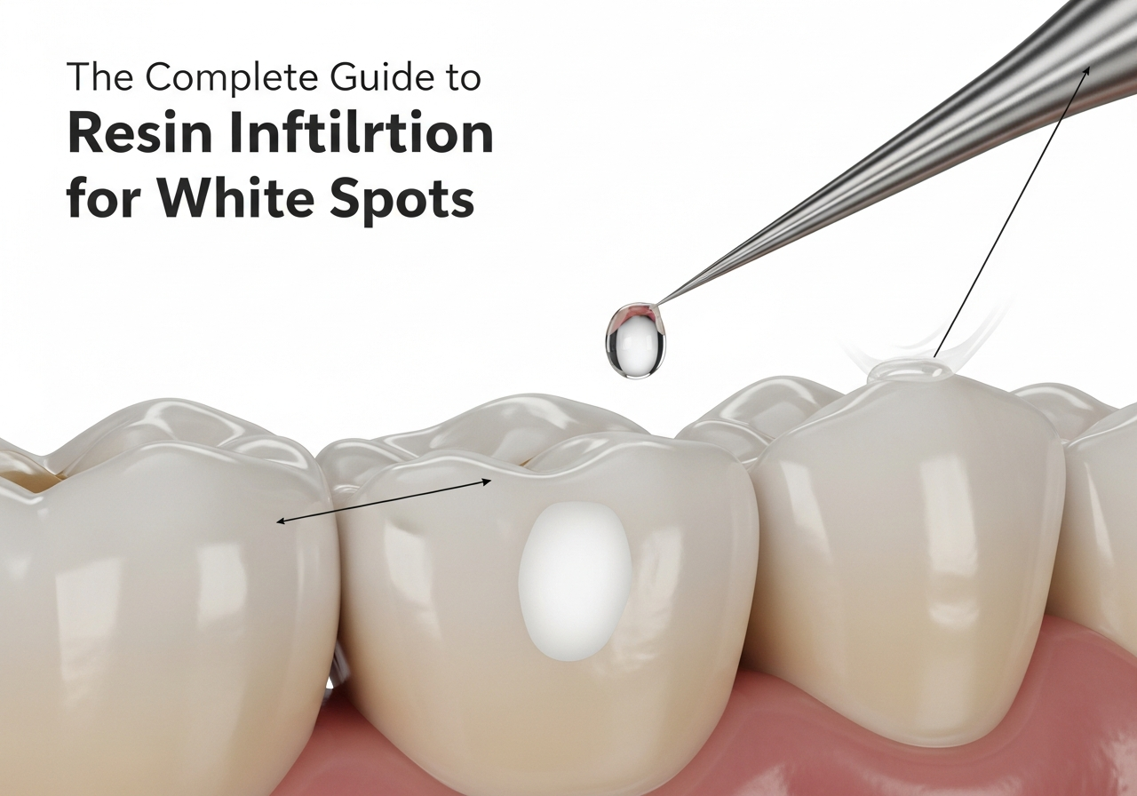 Resin infiltration ICON treatment for kids in Beverly Hills by Dr. Sepehr Nassiripour, DDS